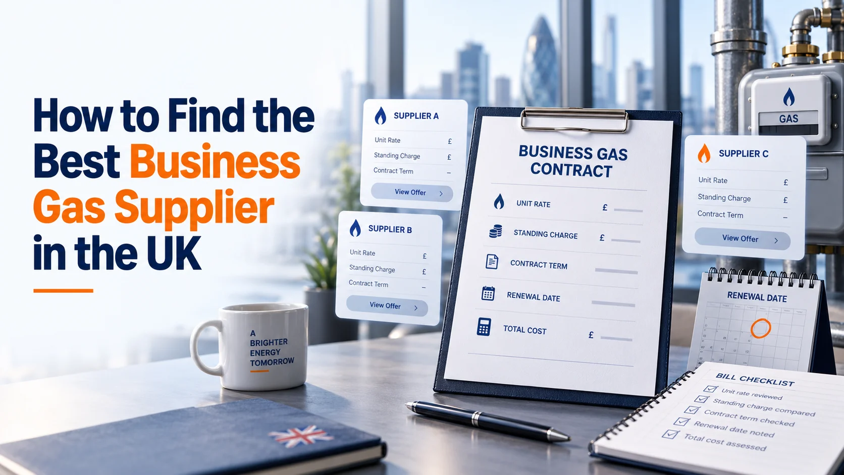 How to Find the Best Business Gas Supplier in the UK